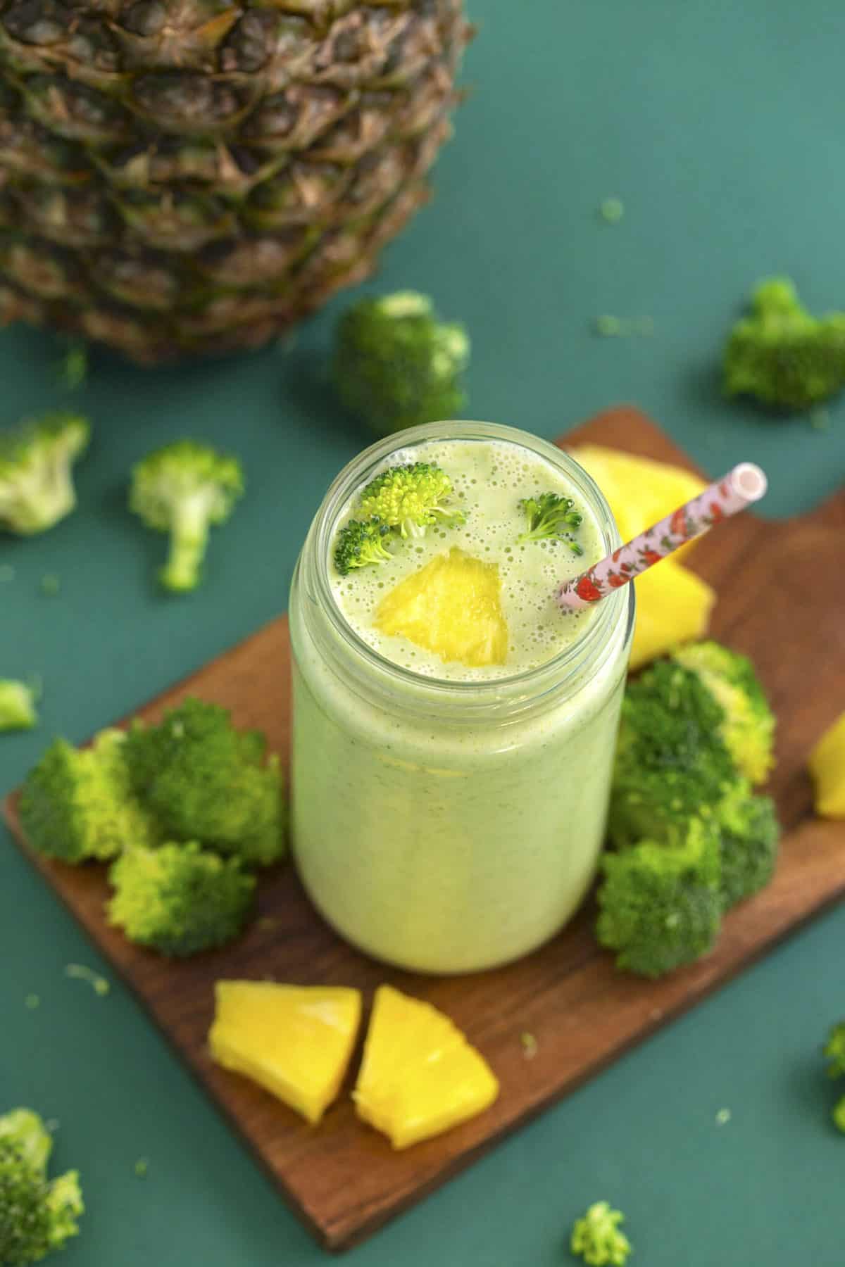Sneaky Broccoli Smoothie Recipe Mind Over Munch