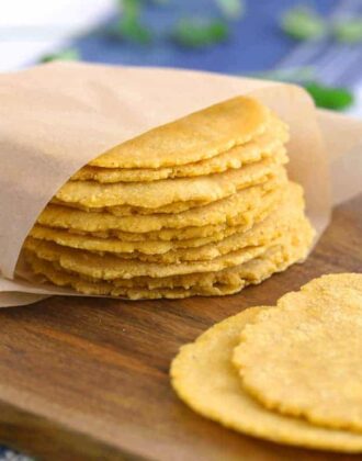 Homemade Corn Tortillas