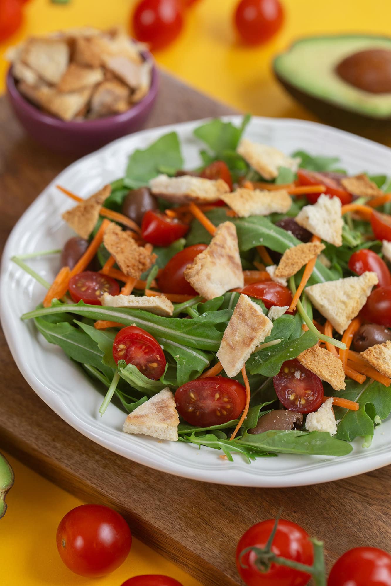 Crispy Pita Croutons