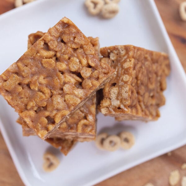 No Bake Cereal Bars Without Marshmallows