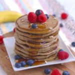 3 Ingredient Vegan Pancakes