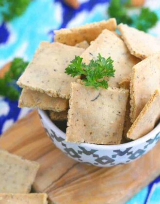 Almond Flour Crackers