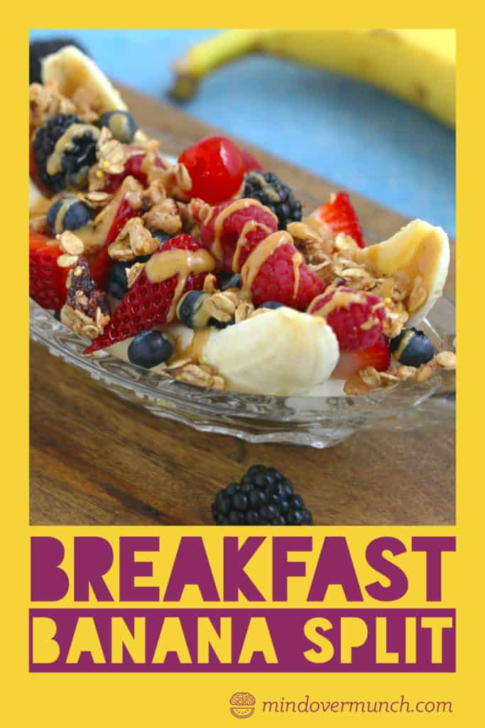 Banana Split Breakfast Parfait | 5 Minute Easy Breakfast Idea | Mind