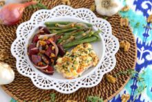 Honey Walnut Baked Salmon