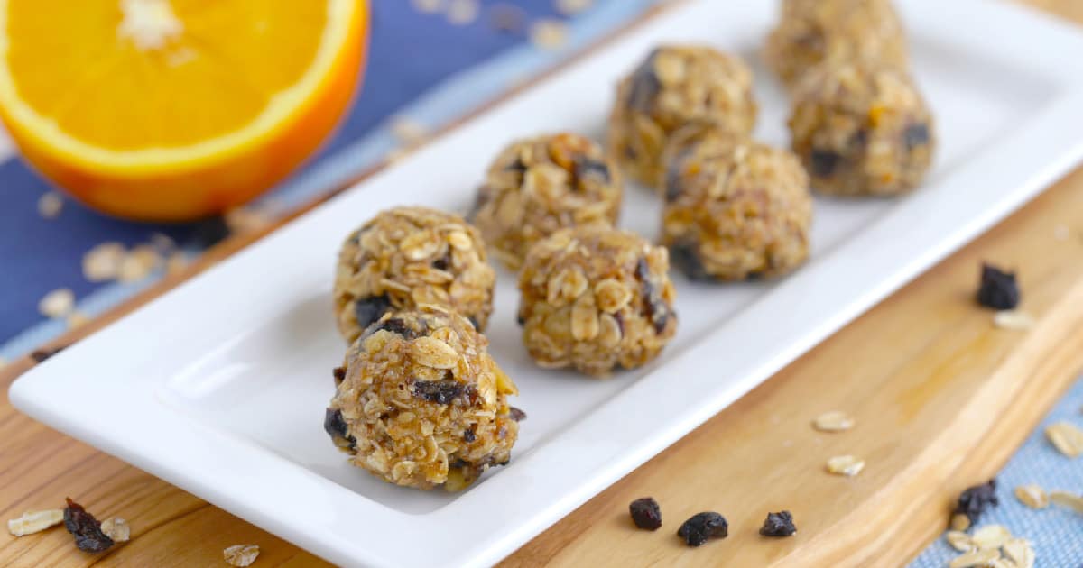 No Bake Fruity Oatmeal Energy Bites - Mind Over Munch