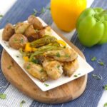 One Pan Baked Chicken Wings