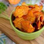 Oven Baked Sweet Potato Chips