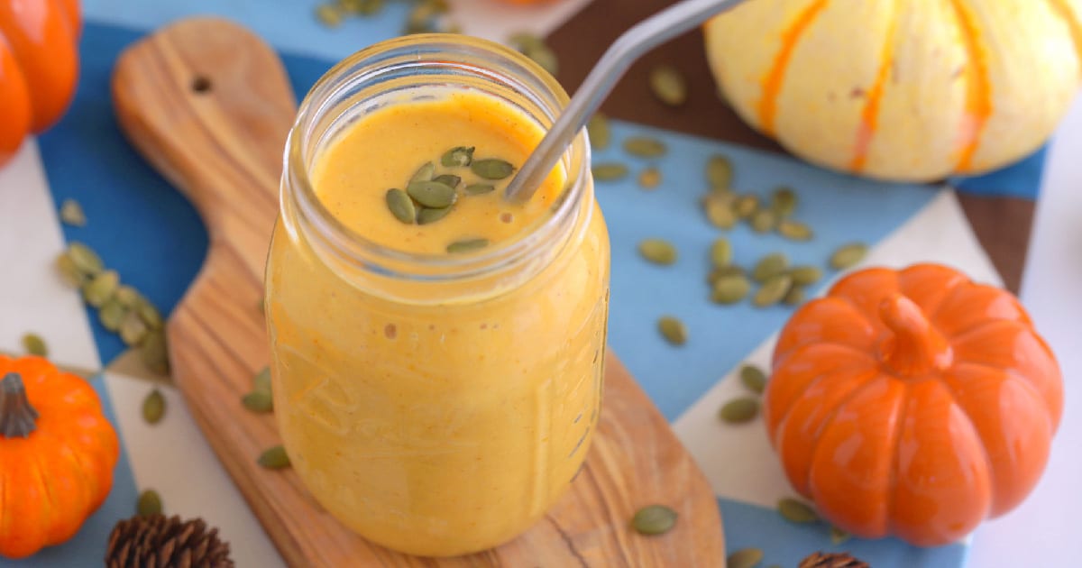 Healthy Pumpkin Pie Smoothie