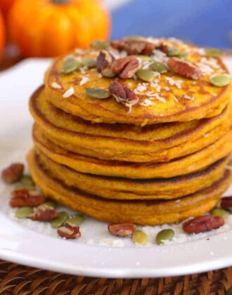 Pumpkin Protein Pancakes