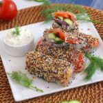 Smoked Salmon Summer Rolls