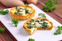 Sweet Potato Crust Quiche