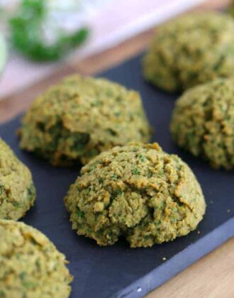 Vegan Baked Falafel