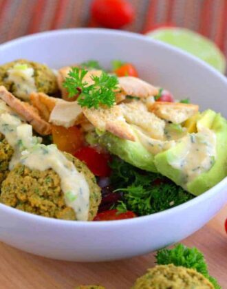 Vegan Hummus Bowl