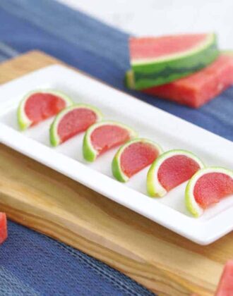 Watermelon Jello Slices
