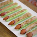 witch fingers halloween treats, spooky witches fingers, witch finger halloween food, witches fingers vegetable, healthy halloween snacks, kids halloween snacks