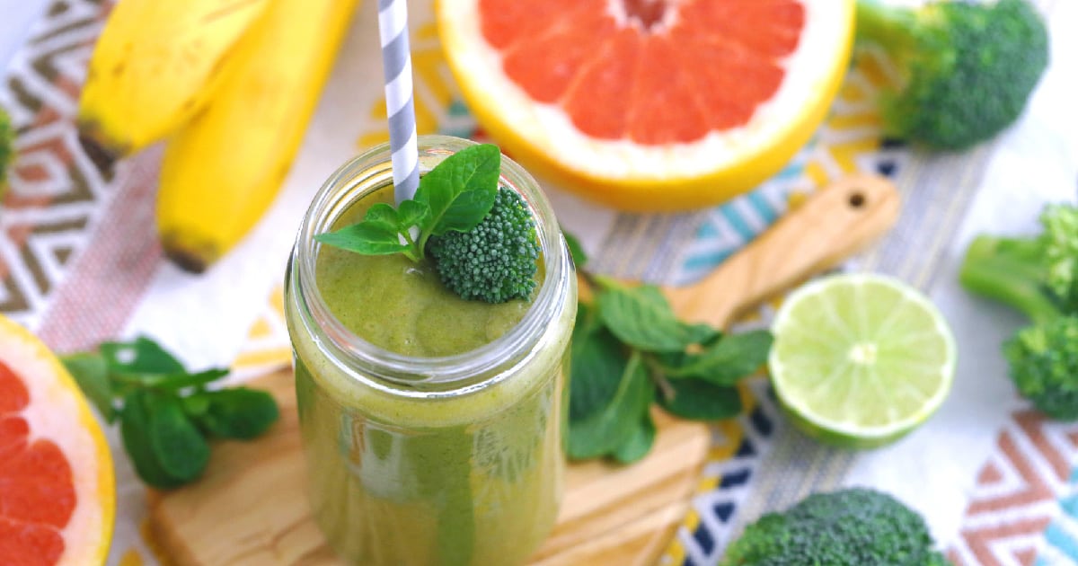 Sneaky Broccoli Smoothie Recipe - Mind Over Munch