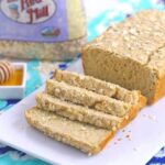 honey oat bread recipe, oat flour bread recipe, gluten free oat bread recipe, gluten free bread recipe without yeast