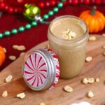 Pumpkin Spice Peanut Butter, homemade peanut butter, pumpkin peanut butter, how to make peanut butter, 2 ingredient peanut butter, easy homemade Christmas gifts