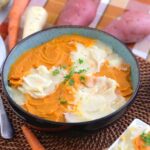 Root Vegetable Mash recipe, mashed sweet potatoes, parsnip turnip potato mash, healthy mashed potatoes, easy thanksgiving side dishes