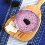 Blackberry Cheesecake Keto Smoothie, keto blackberry smoothie, keto cream cheese smoothie, coconut milk smoothie, low carb smoothie recipes, low carb breakfast shake, keto breakfast ideas