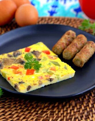Sheet pan eggs for breakfast sandwiches, oven baked eggs, cooking eggs in the oven, baked frittata recipe, keto breakfast meal prep, keto breakfast ideas, low carb breakfast recipes, keto meal prep, keto diet recipes