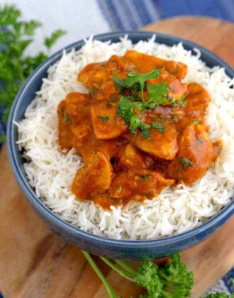 Easy instant pot butter chicken recipe, Indian butter chicken instant pot, easy butter chicken recipe, healthy butter chicken coconut milk, best instant pot recipes, healthy instant pot recipes