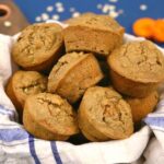 Zucchini carrot muffins, healthy zucchini muffins, gluten free zucchini muffins, breakfast muffins, flourless muffins, healthy muffins, breakfast muffin recipe, healthy carrot muffins, zucchini applesauce muffins, healthy breakfast meal prep