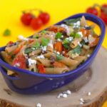 Quick easy summer meals, healthy Mediterranean pasta, one pot pasta, summer pasta recipes, one pot recipes, Sara Lynn recipes, Healthy Meals Made Easy, The Domestic Geek, Mediterranean pasta dishes, simple pasta recipes, summertime meals, quick healthy meals