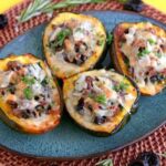 Italian Sausage Stuffed Acorn Squash Recipe
