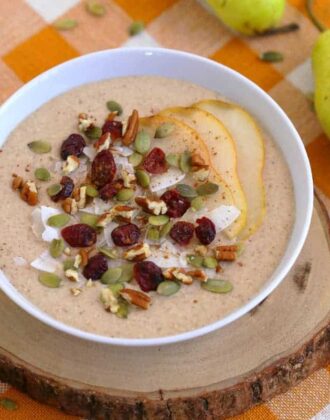 Pear Smoothie Bowl