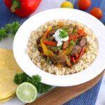 Slow Cooker Beef Fajitas
