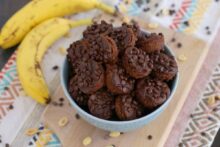 3 Ingredient Flourless Brownies