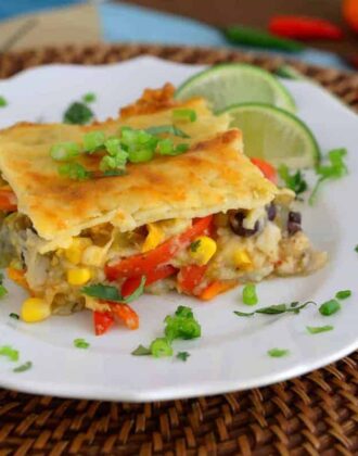 Vegetarian Enchilada Casserole