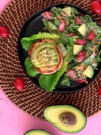 Salmon Burger Meal