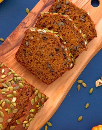 Pumpkin Cream Cheese Bread