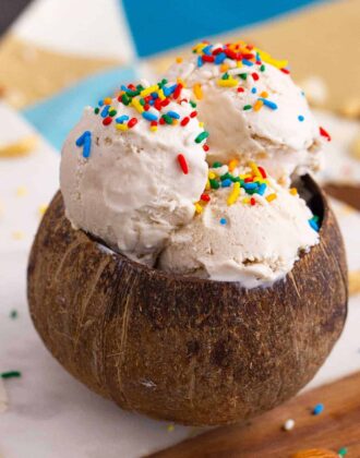 Homemade Vegan Ice Cream