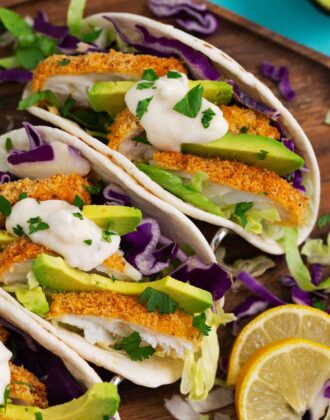 Air Fryer Fish Tacos