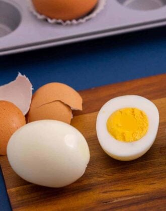 Oven Baked Boiled Eggs