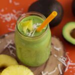 Tropical Green Smoothie for Kids