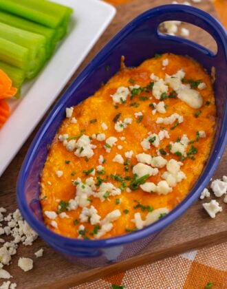 Keto Buffalo Chicken Dip Recipe