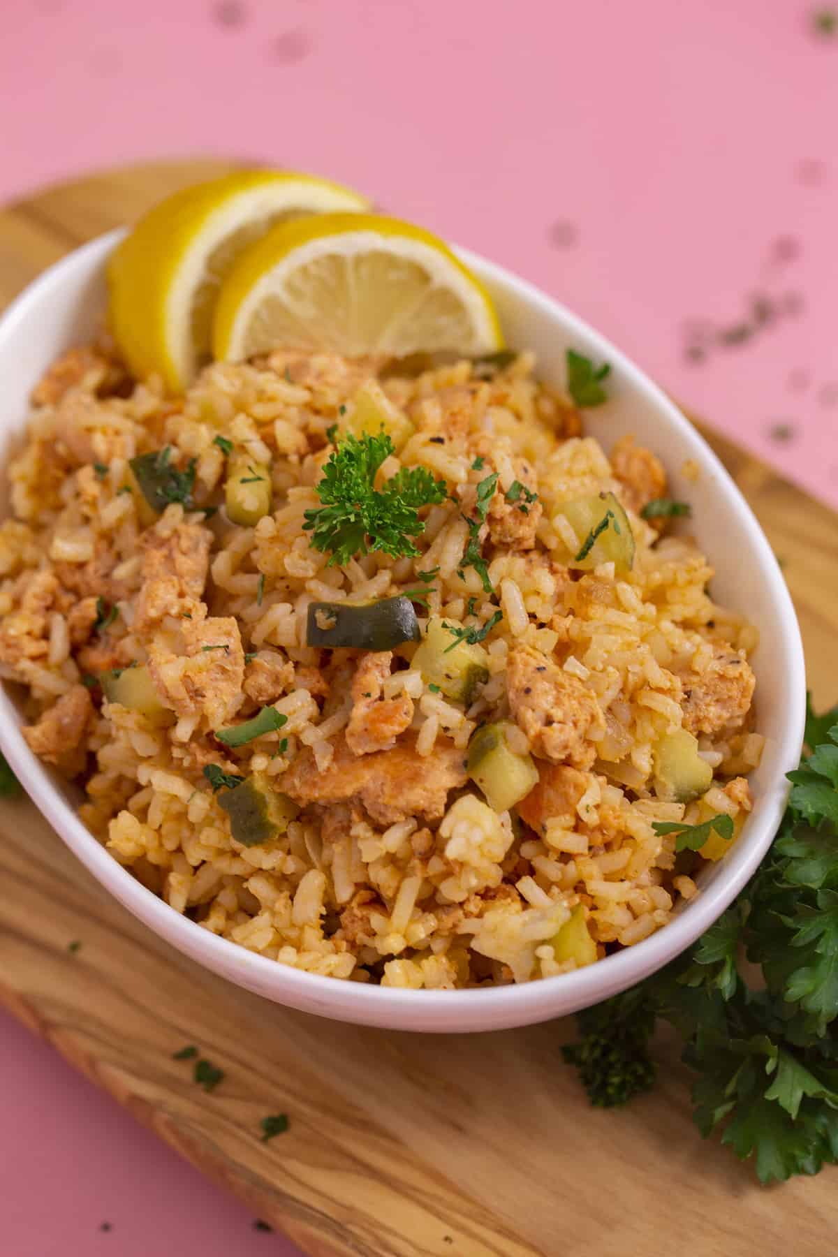 15-Minute BBQ Salmon Rice Bowl - Mind Over Munch