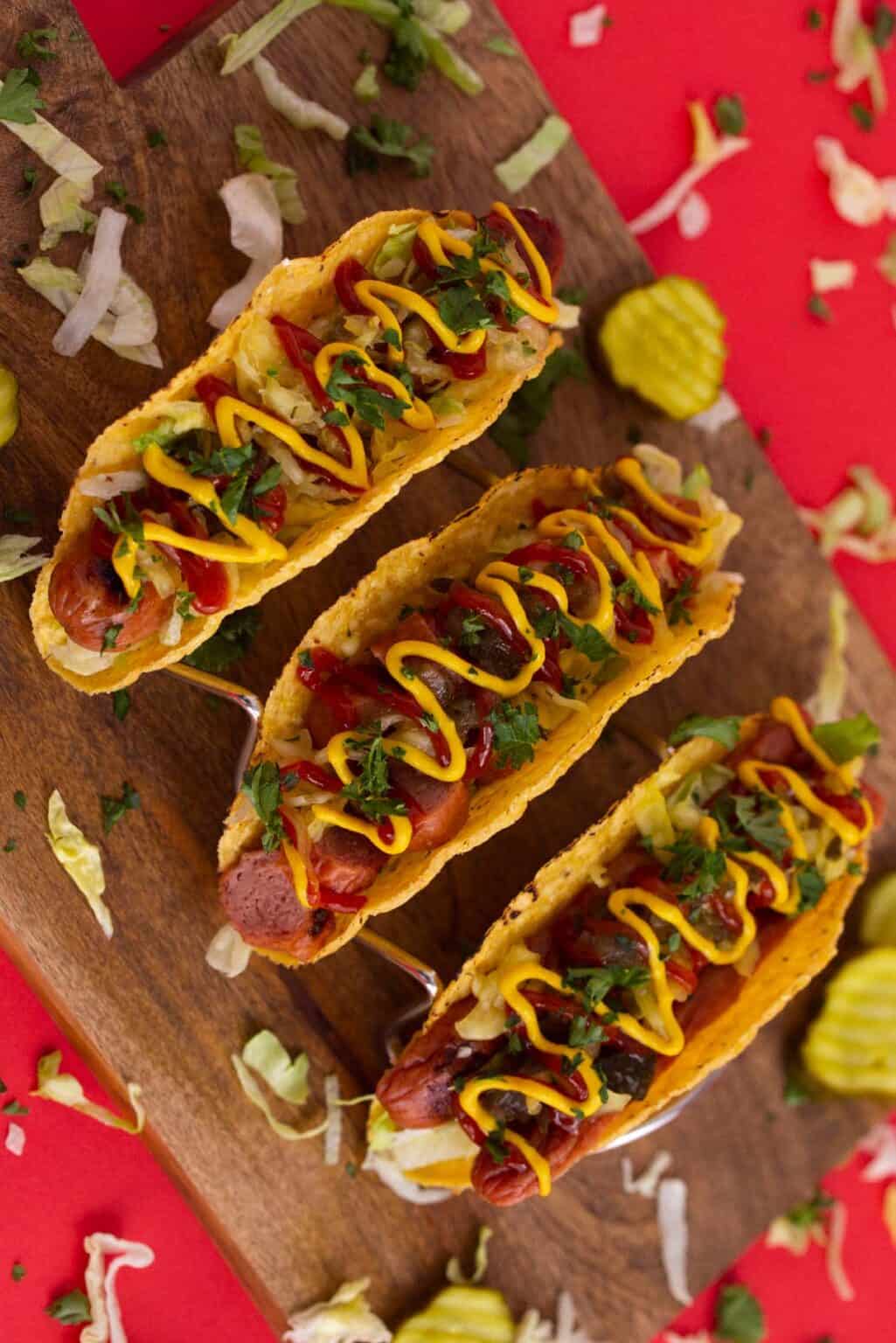 Hot Dog Taco Recipe Mind Over Munch