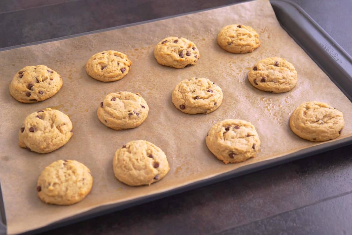 Eggless Chocolate Chip Cookies - Mind Over Munch