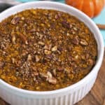 Healthy Baked Pumpkin Oatmeal