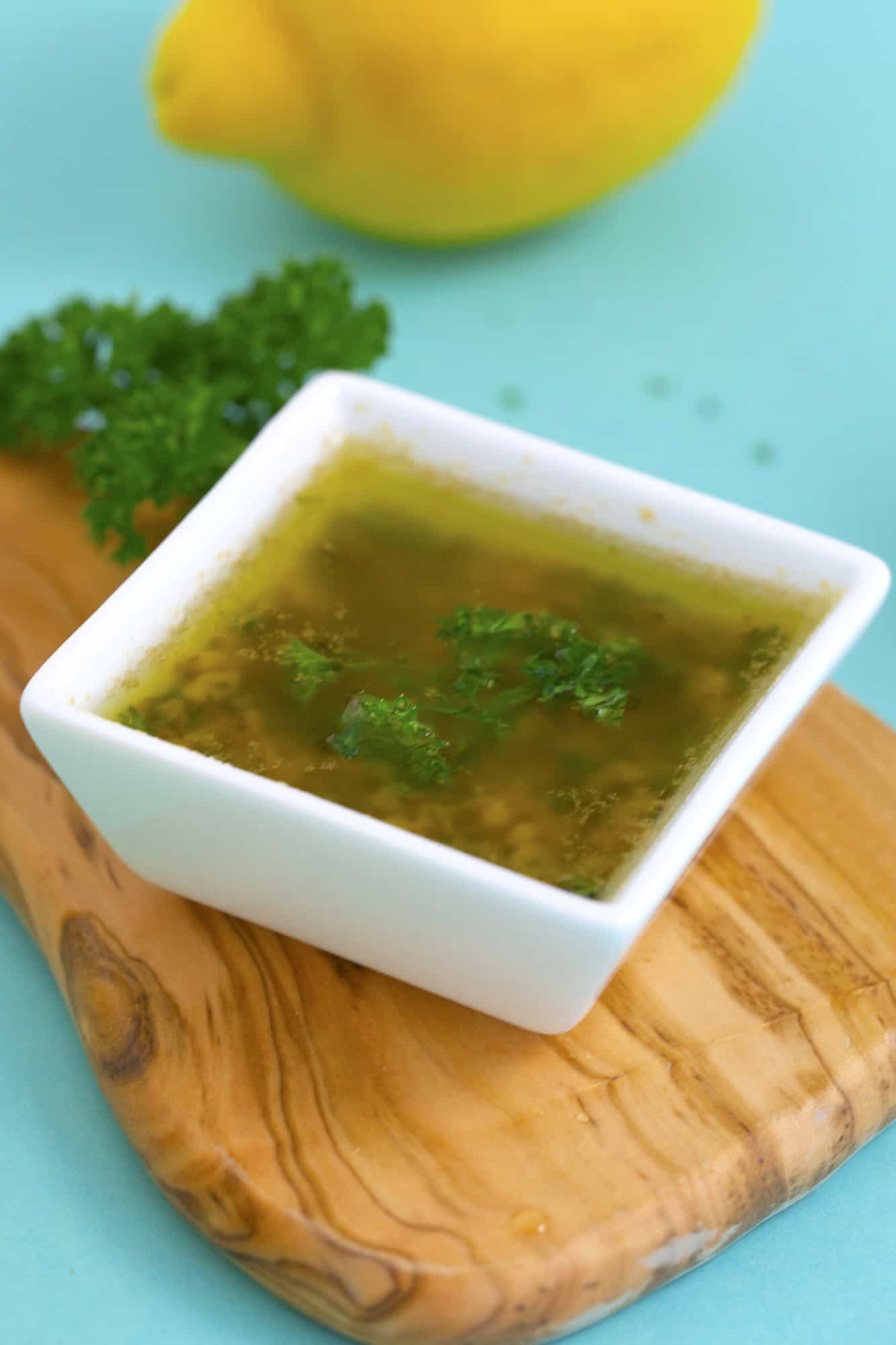 Garlic Lemon Butter Sauce - Mind Over Munch