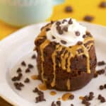 Gluten Free Chocolate Peanut Butter Mug Cake