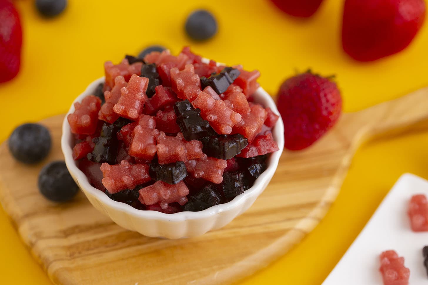 Healthy Gummy Bears with Fruit Juice Mind Over Munch