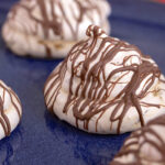 Chocolate Pecan Meringue Cookies