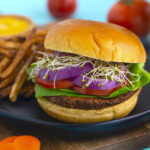Vegan Black Bean Veggie Burgers