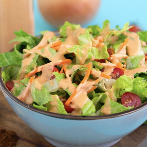 Creamy French Dressing with Ketchup & Mayo Mind Over Munch